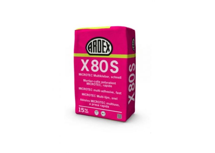 Ardex x 80 s microtec multilijm snel zak 15kg