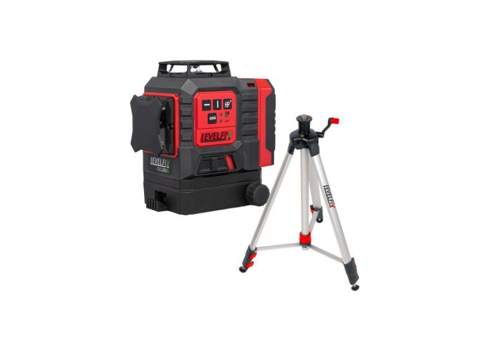 Levelfix multilijnlaser professioneel 3d ccl283g set     groen