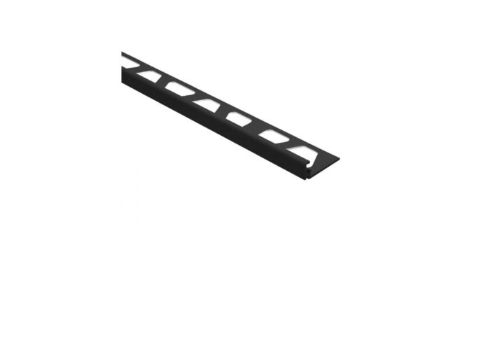 Jolly-mgs uitwendig tegel hoekprofiel j100mgs Aluminium grafietzwart mat 3000x10mm