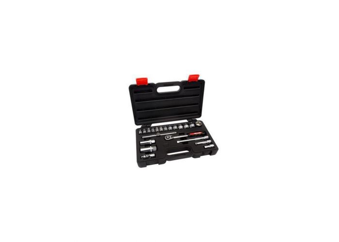 4tecx dopsleutelset 3/8" 21-delig