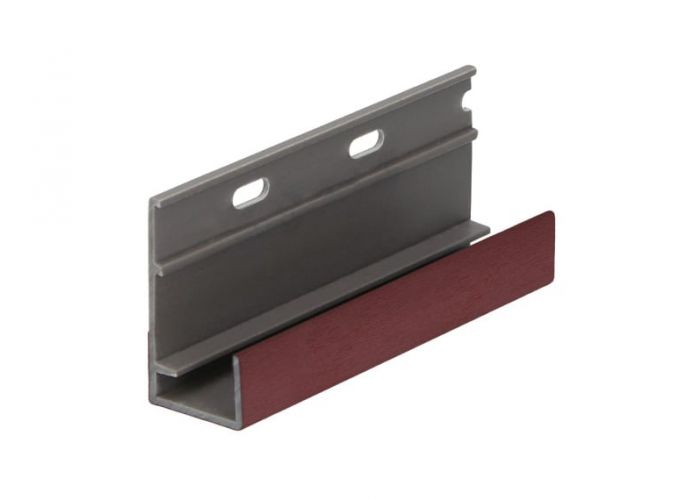 Colordeck omrandingsprofiel wijnrood