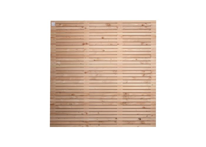 Tuinscherm douglas geschaafd essential horizontaal 180x180cm