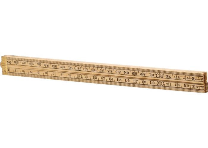 Duimstok ramin hout 1 meter