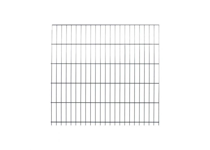 Gaasmat dubbelstaafs antraciet 120x200cm