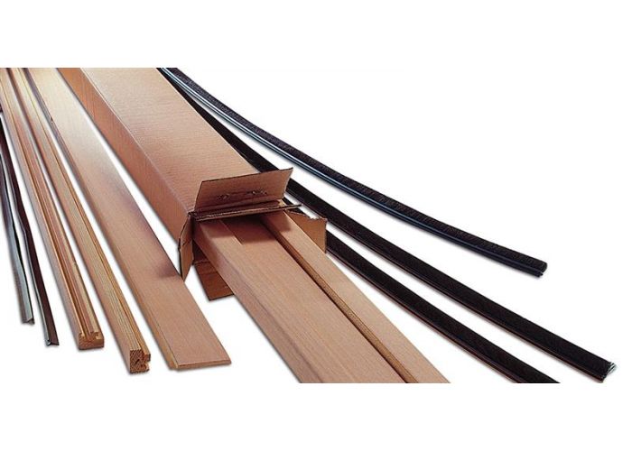 Eclisse Afwerkpakket SD Hout Tanganika t.b.v. schilderwerk. incl. Stofborstels en Aanslagprofiel
