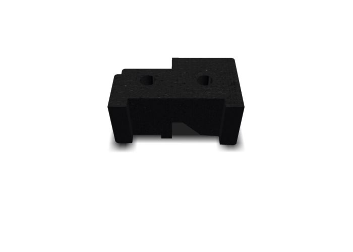 Dts neut a-profiel zwart links 67x110mm