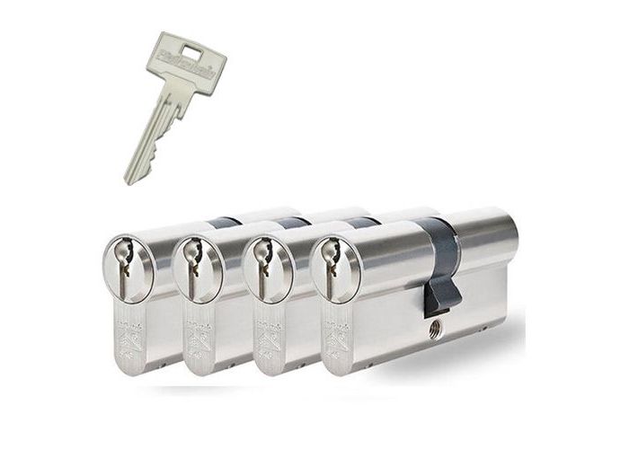 Pfaffenhain profielcilinder ea skg*** 30-30 set a 4 stuks gelijksluitend