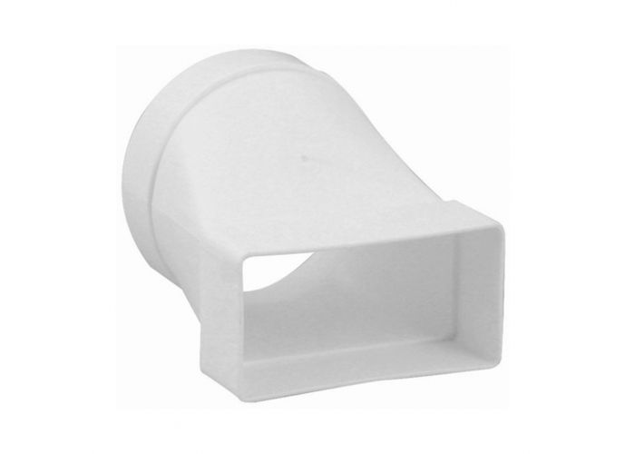 Ventilatiekanaal overgangsstuk recht 100  110x54mm