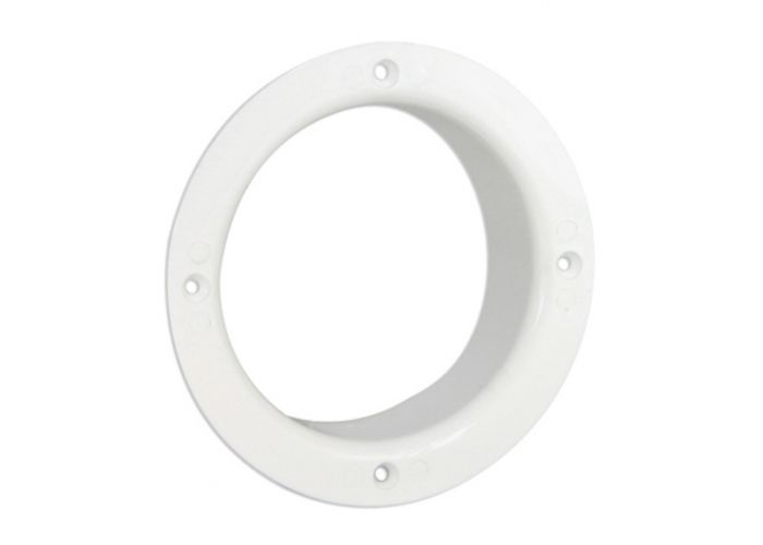 Aansluitbus kunststof wit 100mm