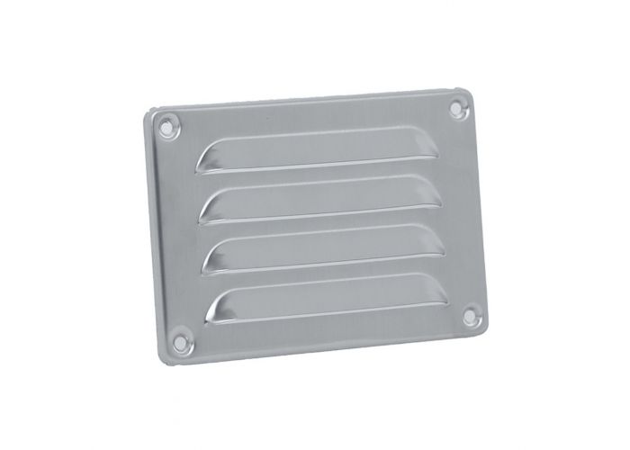 Schoepenrooster 130x90mm rvs