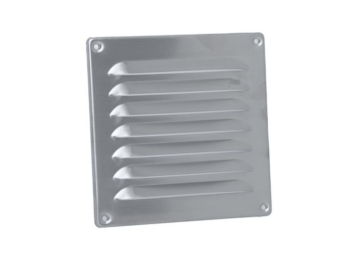 Schoepenrooster rvs 160x160mm