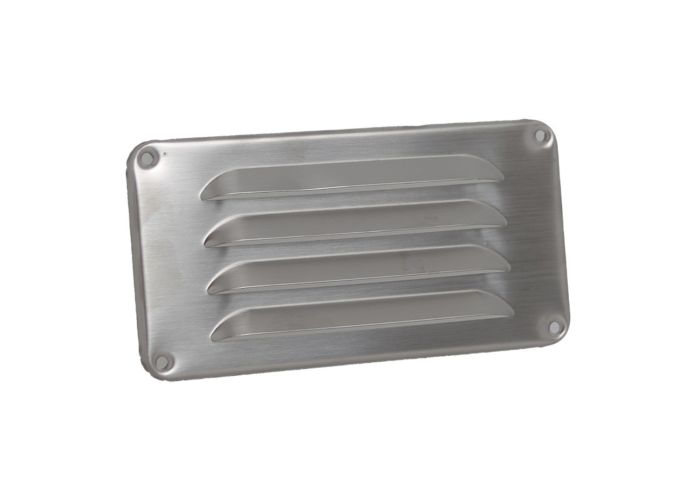 Schoepenrooster 180x90mm rvs
