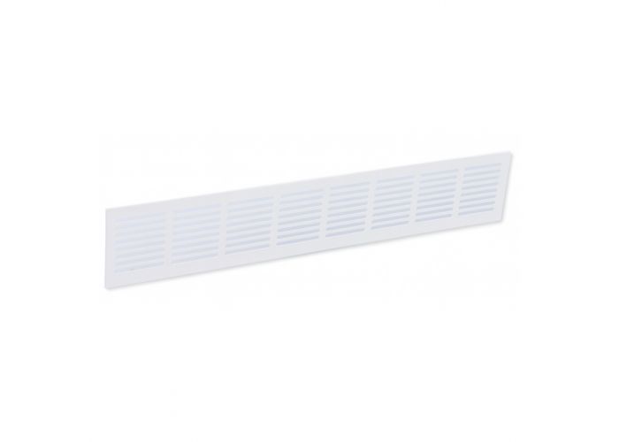 Plintrooster 400x80mm wit