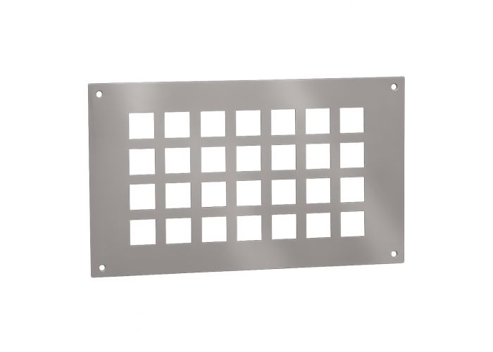Ventilatieplaat 250x150mm