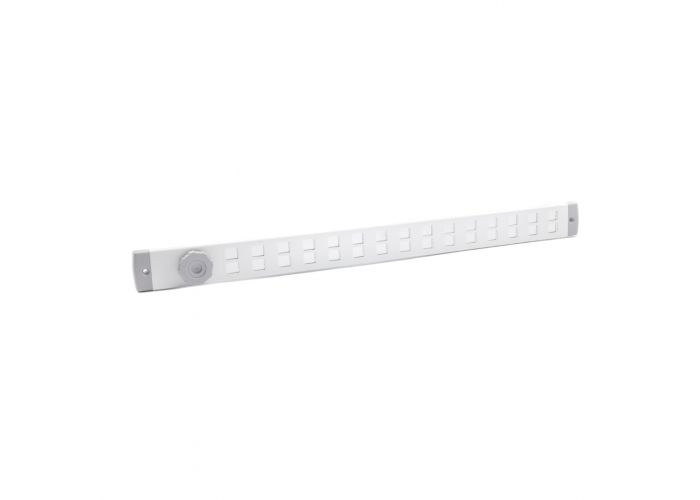 Bold line schuifrooster 500x40mm wit