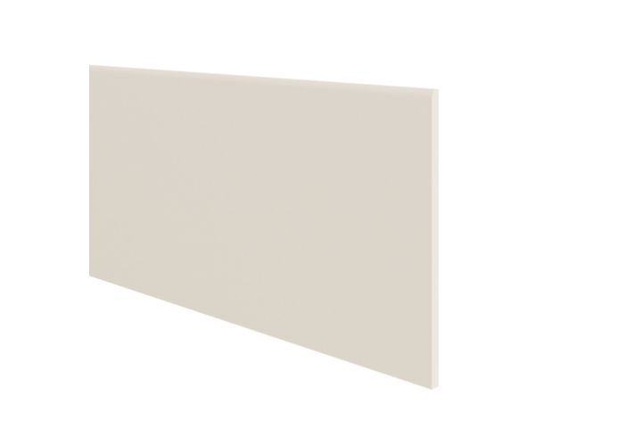 Colordeck platstrook volschuim 200x9mm creme glad pvc