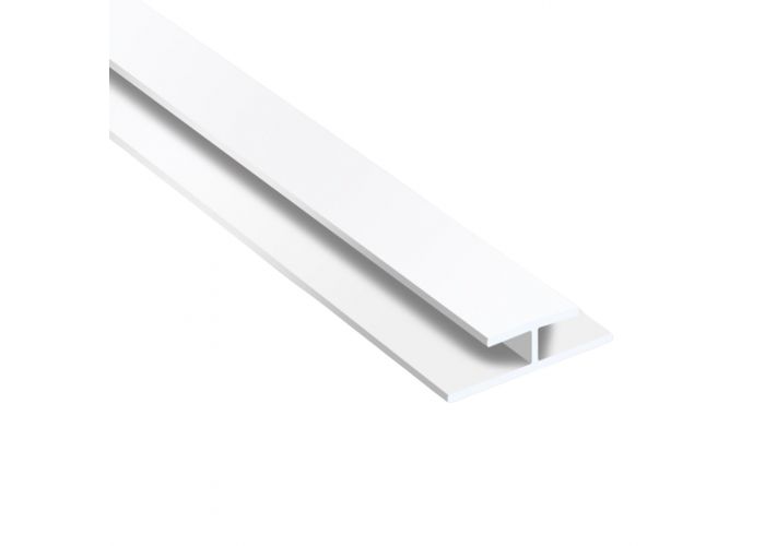 Colordeck koppelprofiel volschuim 400mm wit glad