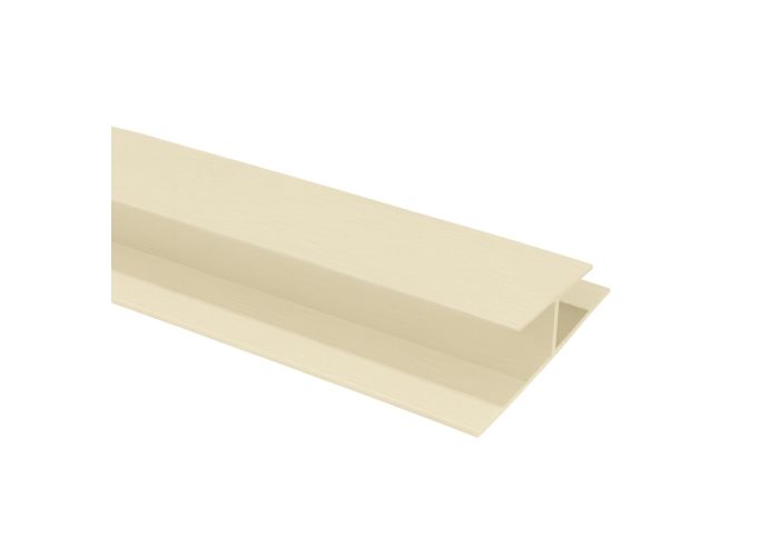 Colordeck koppelprofiel volschuim 400mm creme nerf