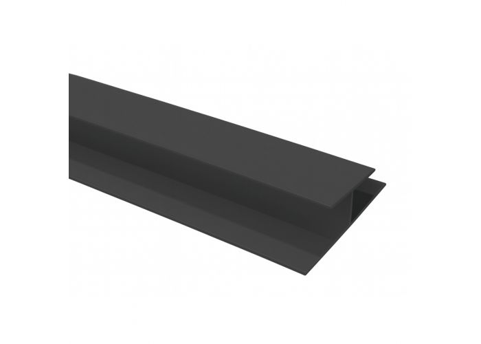 Colordeck koppelprofiel volschuim 400mm antraciet nerf