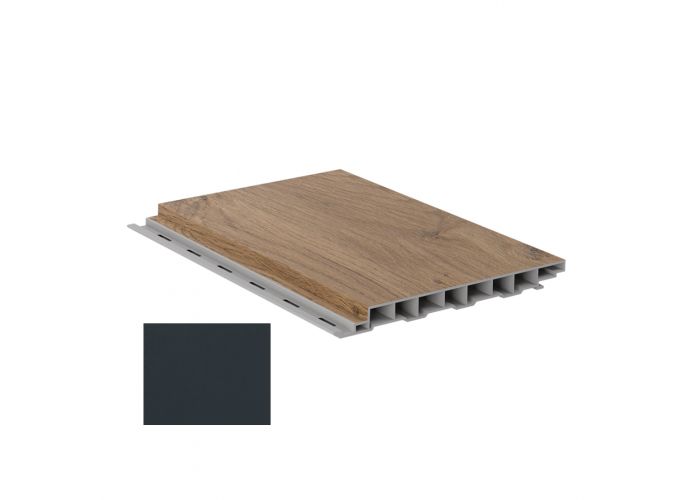 Colordeck vlakdeel 19x190mm antraciet