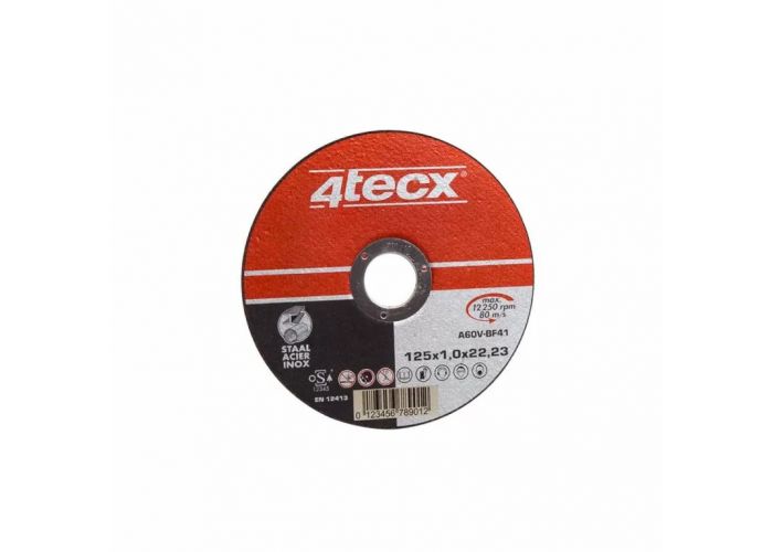 4tecx doorslijpschijf 125x1.0x22.2 ml pro
