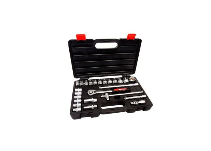 4tecx dopsleutelset 1/2" 25-delig