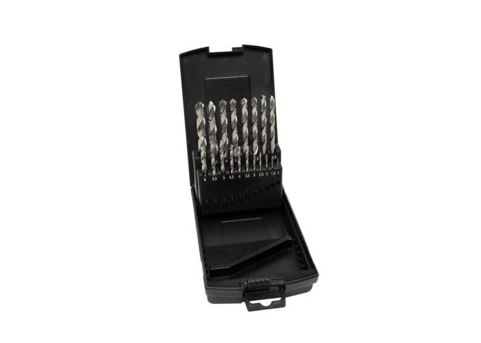 4tecx HSS-g borenset geslepen DIN 338 splitpoint 19-delig