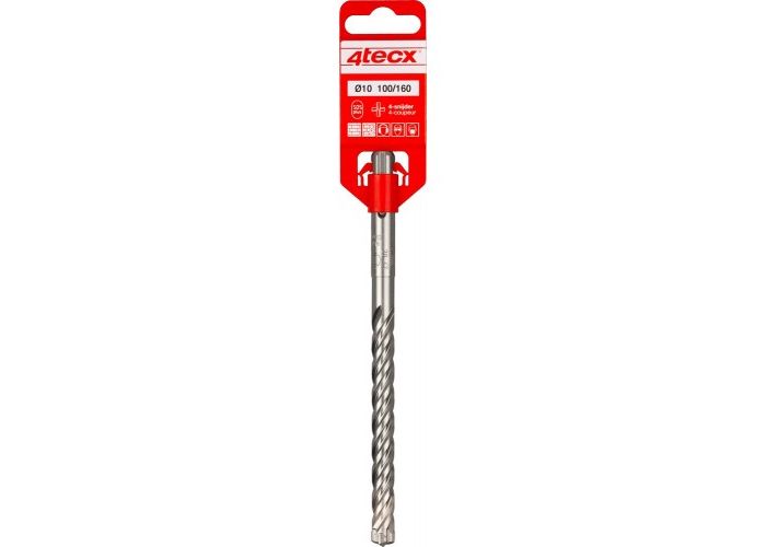 4tecx hamerboor 4 snijder sds+ 6x200/265mm