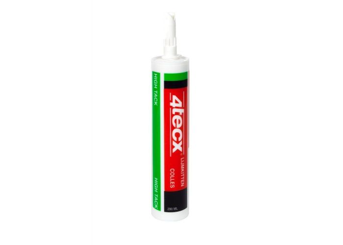 4tecx high tack lijmkit 290 ml zwart