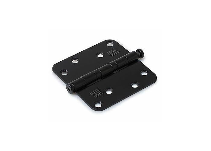 Kogelscharnier rvs zwart rond 89x89mm dx