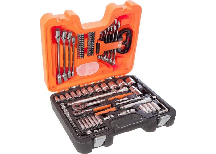 Bahco doppenset 1/4" + 1/2"  91 delig s910