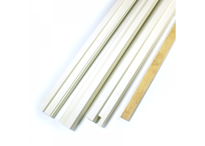 Grenen kozijn opdek wit gegrond 56x115mm