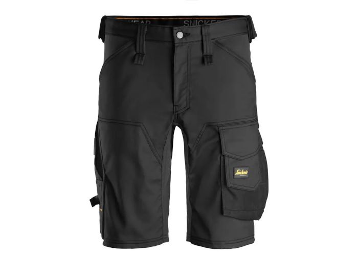 Snickers korte broek stretch 6143 zwart  56 
