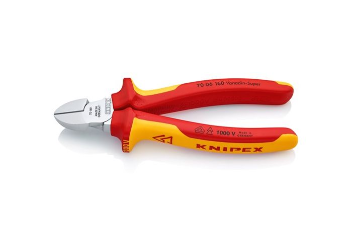 Knipex zijkniptang vde 7006-160 mm
