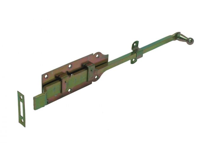 Rolstaartschuif e.verzinkt bocht 65x400mm 74492