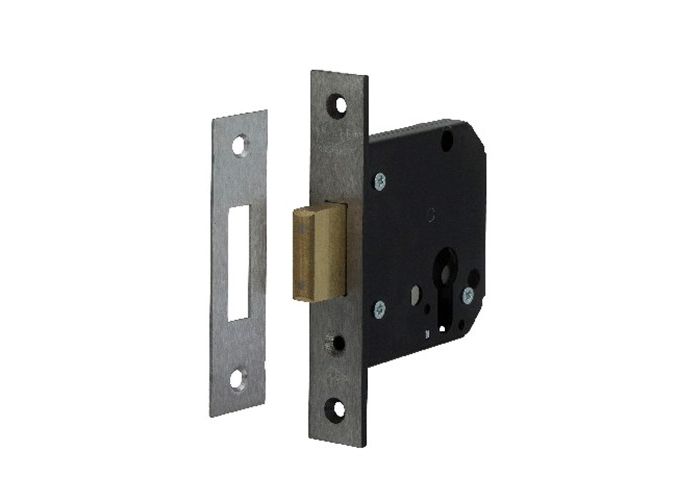 Nemef cilinder bijzetslot 4228/27u rvs 50mm skg**