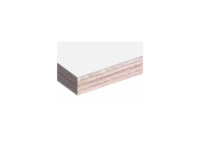 Aluply massief okoumé wit gegrond 80mu 2350x1050x40mm