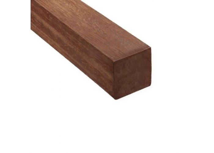 Azobe paal geschaafd 85x85mm
