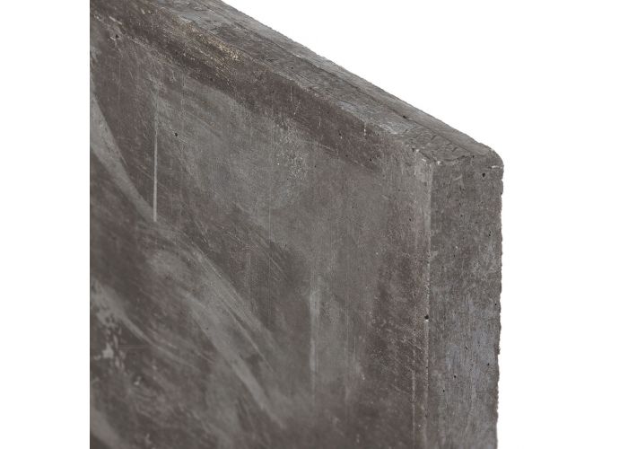 Beton onderplaat rabatpaal antraciet 26x3,8x225cm