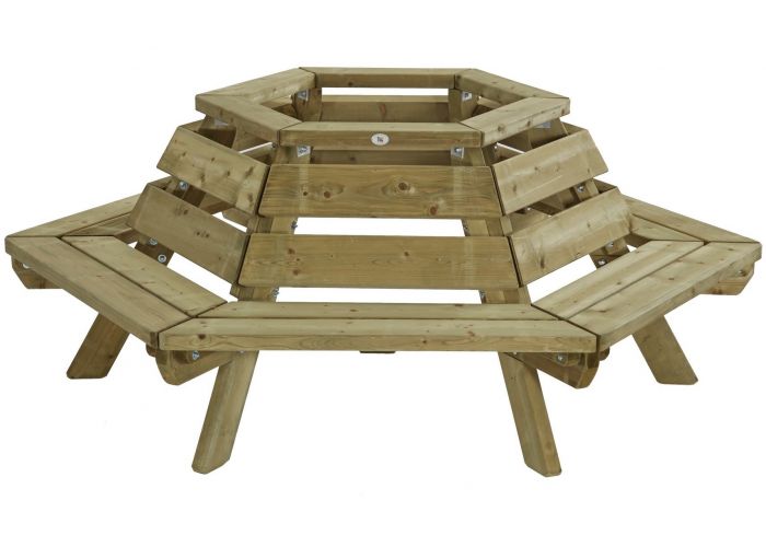 Boombank 100cm binnenruimte 85,8cm hoog diameter 224cm