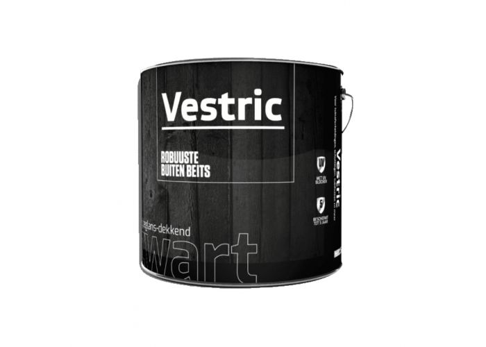 Buitenbeits zwart uv block watergedragen 2.5ltr