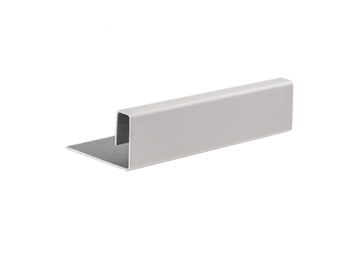 Eternit cedral eindprofiel alu c01 everest-wit 3000mm