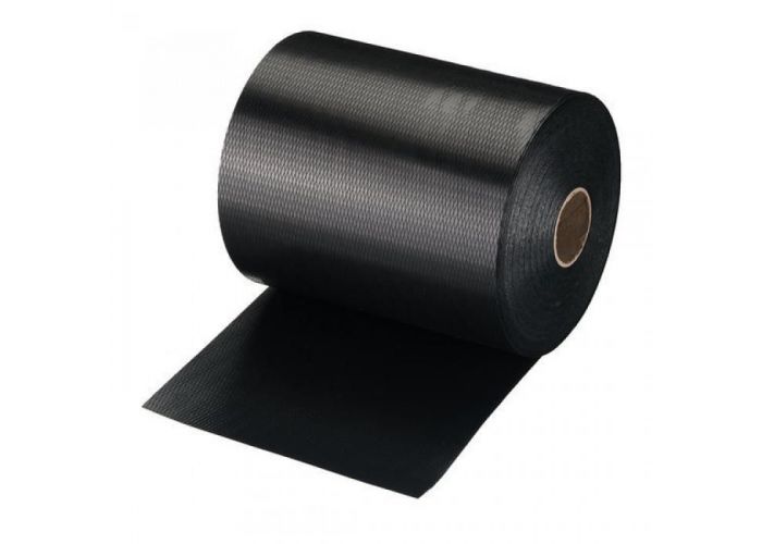 Dpc folie zwart 150mm 300mu 50 meter