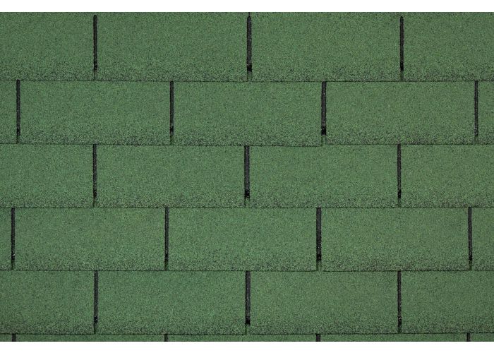 Dakshingles recht groen 3m² pp