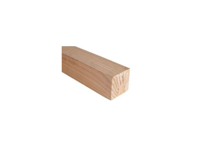 Douglas paal fijnbezaagd 120x120mm