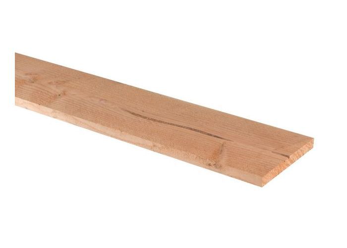 Douglas plank fijnbezaagd 25x250mm