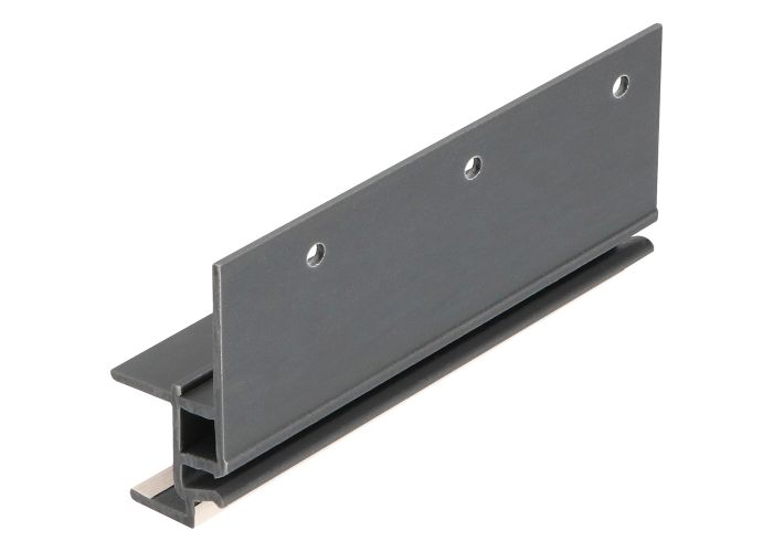 Keralit boeideel montageprofiel RAL7016 antraciet 17mm