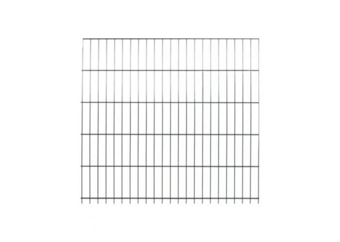 Gaasmat dubbelstaafs antraciet 80x200cm
