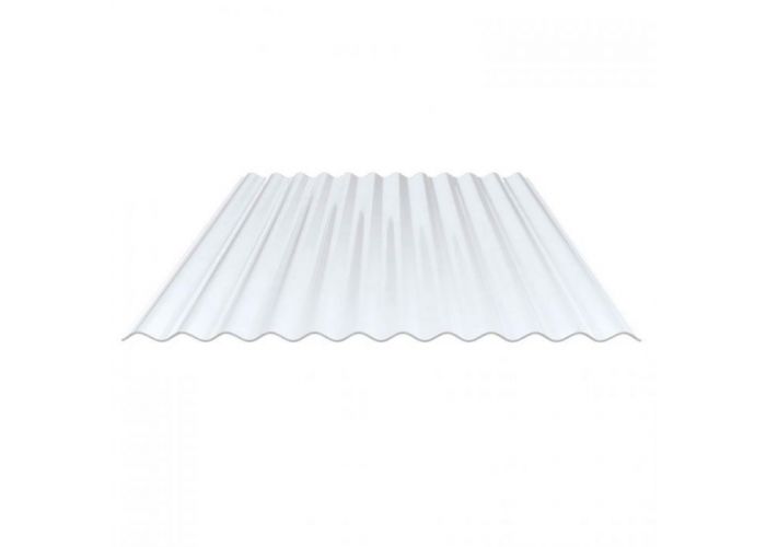 Golfplaat pvc helder 177/51 1220x1100mm Golfplaat pvc helder 177/51 1220x1100mm