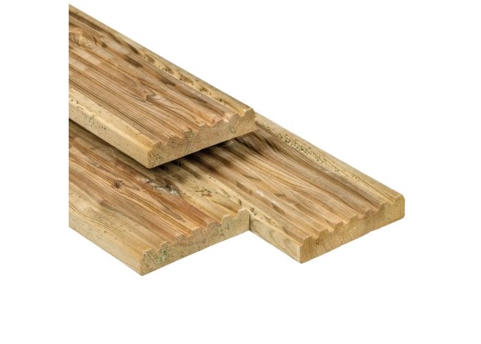 Grenen vlonderplank geïmpregneerd 26x140mm